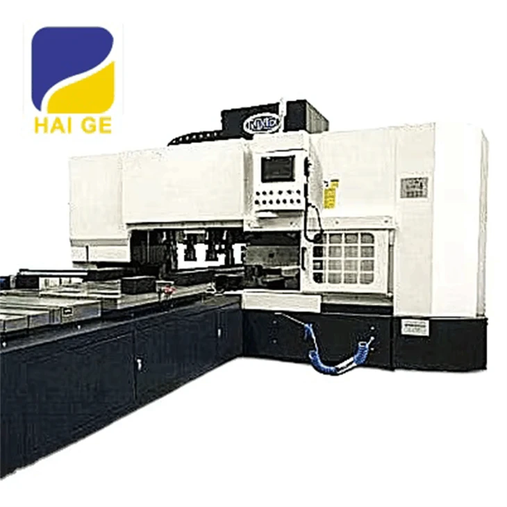 Màquines de serre i fresat de plaques d'acer CNC d'alta velocitat HGKL1310
